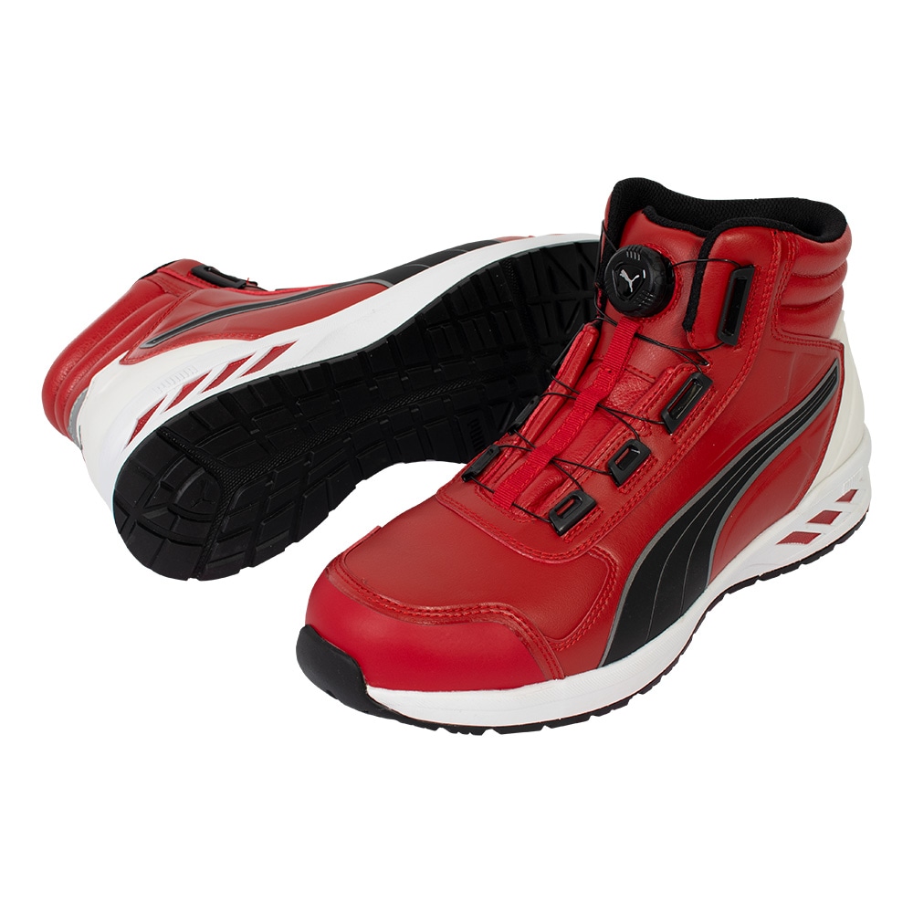 v[} JAPAN ATHLETIC RIDER 2.0 DISC MID bh×ubN 26.0cm JSAAKi A PUMA SAFETY 63.358.0-RED/BK-26.0