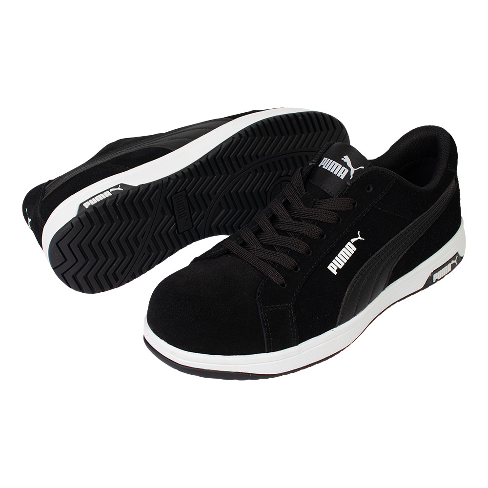 v[} HERITAGE ICONIC ubN LOW 26.5cm ÓdCѓdh~ PUMA SAFETY 64.202.0-BK-26.5