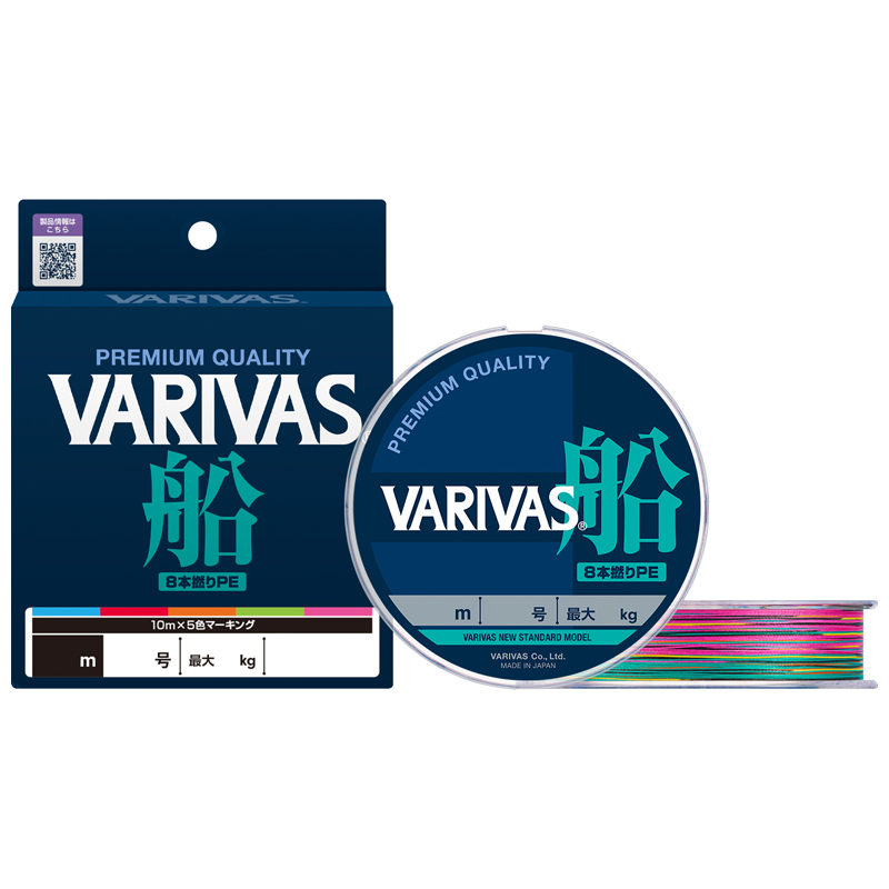 ooX VARIVASD PE8 150m 10m×5F(2/ő15kg) VARIVAS PEC VARIVASD PE8 150m (2SE/15kg)