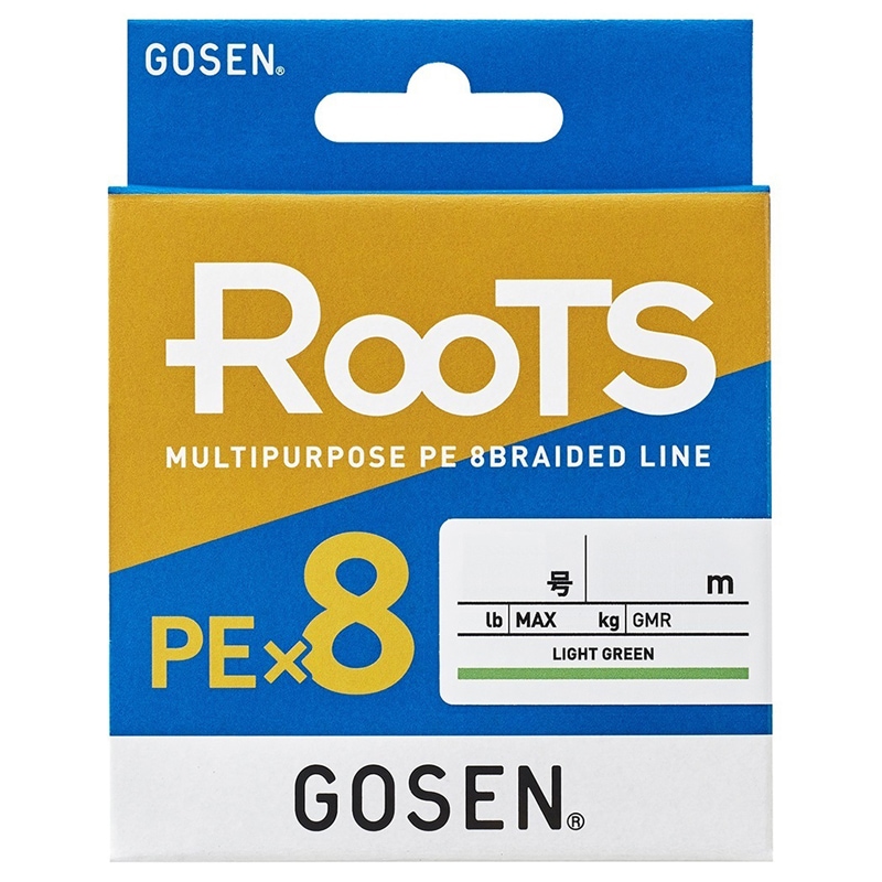 S[Z [c PE×8 CgO[ 200m(2/35lb) GOSEN ROOTS PEC GMR8LG2020