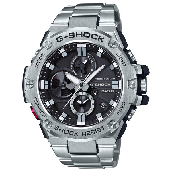 JVI yKizG-SHOCK(W[VbN) G-STEEL Bluetooth GVbN@Y^Cv GST-B100D-1AJF