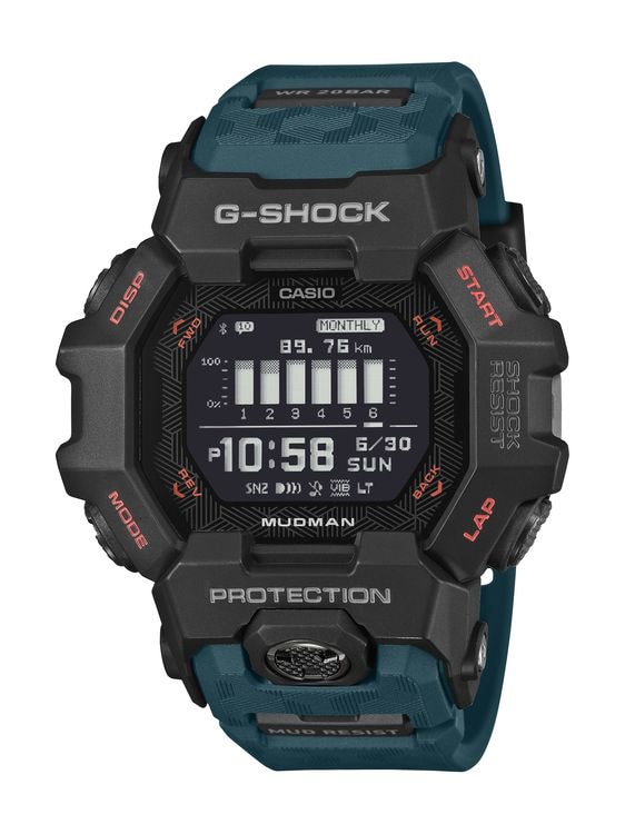 �J�V�I �y�������K�i�zG-SHOCK�i�W�[�V���b�N�j�@MASTER OF G�@MUDMAN �N�I�[�c�@�����Y�^�C�v GDG-B100-1A3JF