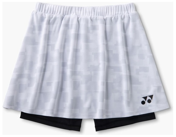 ���l�b�N�X ���f�B�[�X �X�J�[�g �C���i�[�X�p�b�c�t�i�z���C�g�E�T�C�Y�FXO�j YONEX YO-26208-011-XO