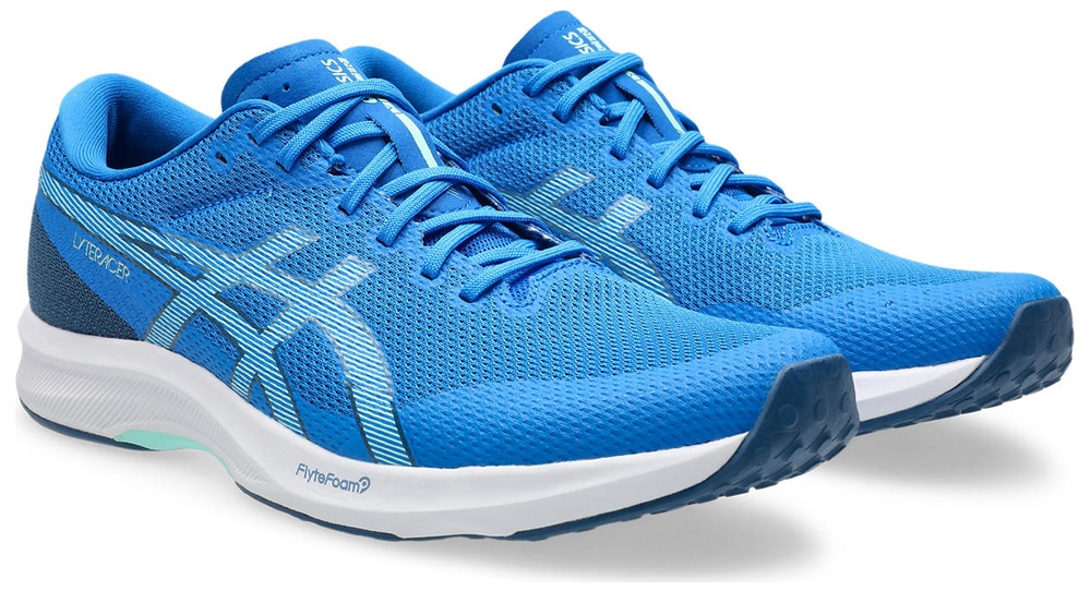 asics - アシックス　スニーカー　LYTERCER4　実際は26cmです!!! アシックス ASICS LYTERACER 4 STANDARD （WHITE/DIVA PINK