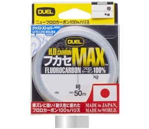 DUEL H.D.J[{ tJZ }bNX 50m i`NA[(1.75/3.7kg) fG tJ[{ nX H3322