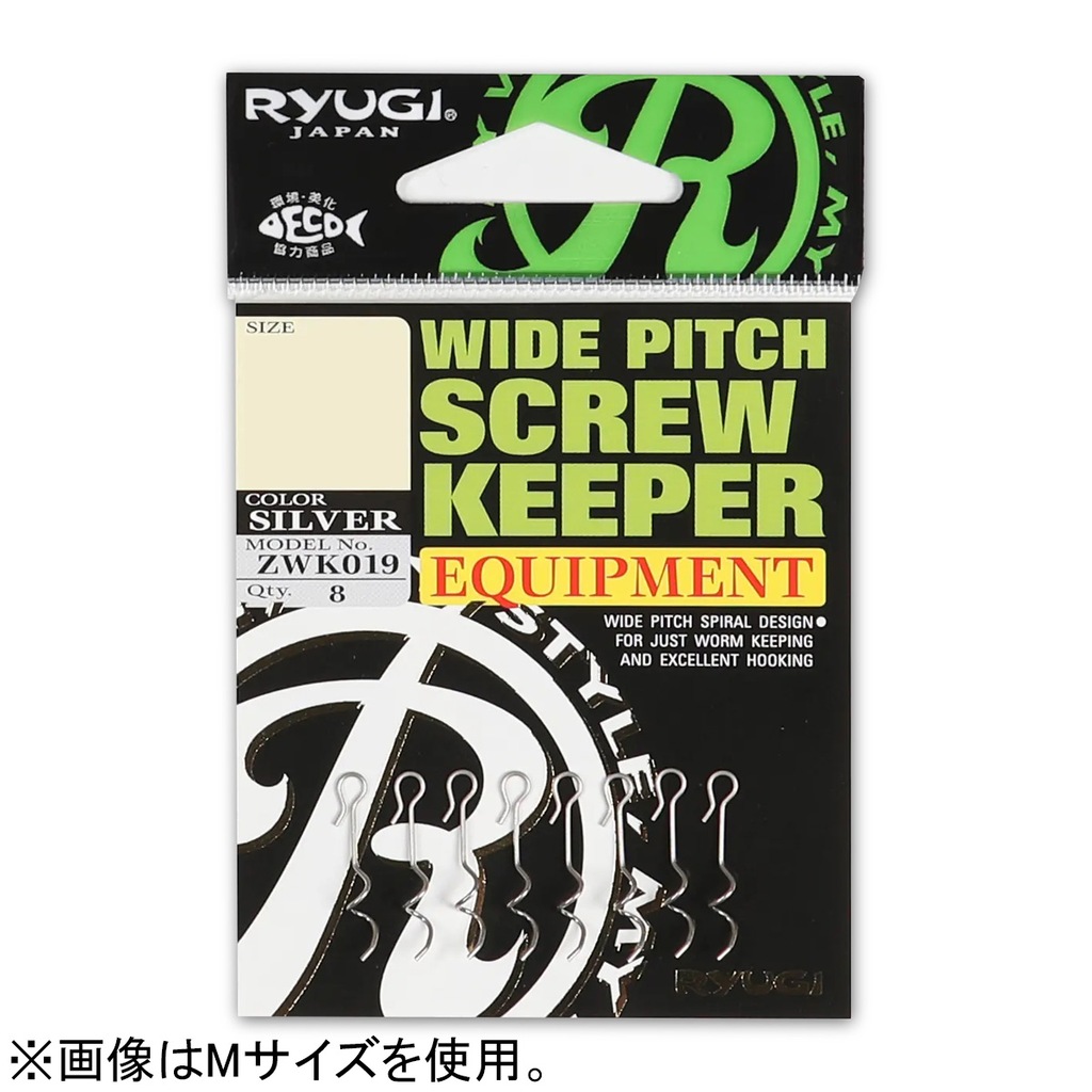 RYUGI Chsb`XN[L[p[ ZWK019 LTCY Vo[(8{) [M WIDE PITCH SCREW KEEPER Chsb`XN[L[p[ ZWK019 LTCY Vo[ 8z